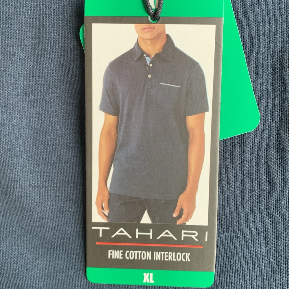 NWT MEN’S TAHARI POLO SHIRT - Picture 2 of 4